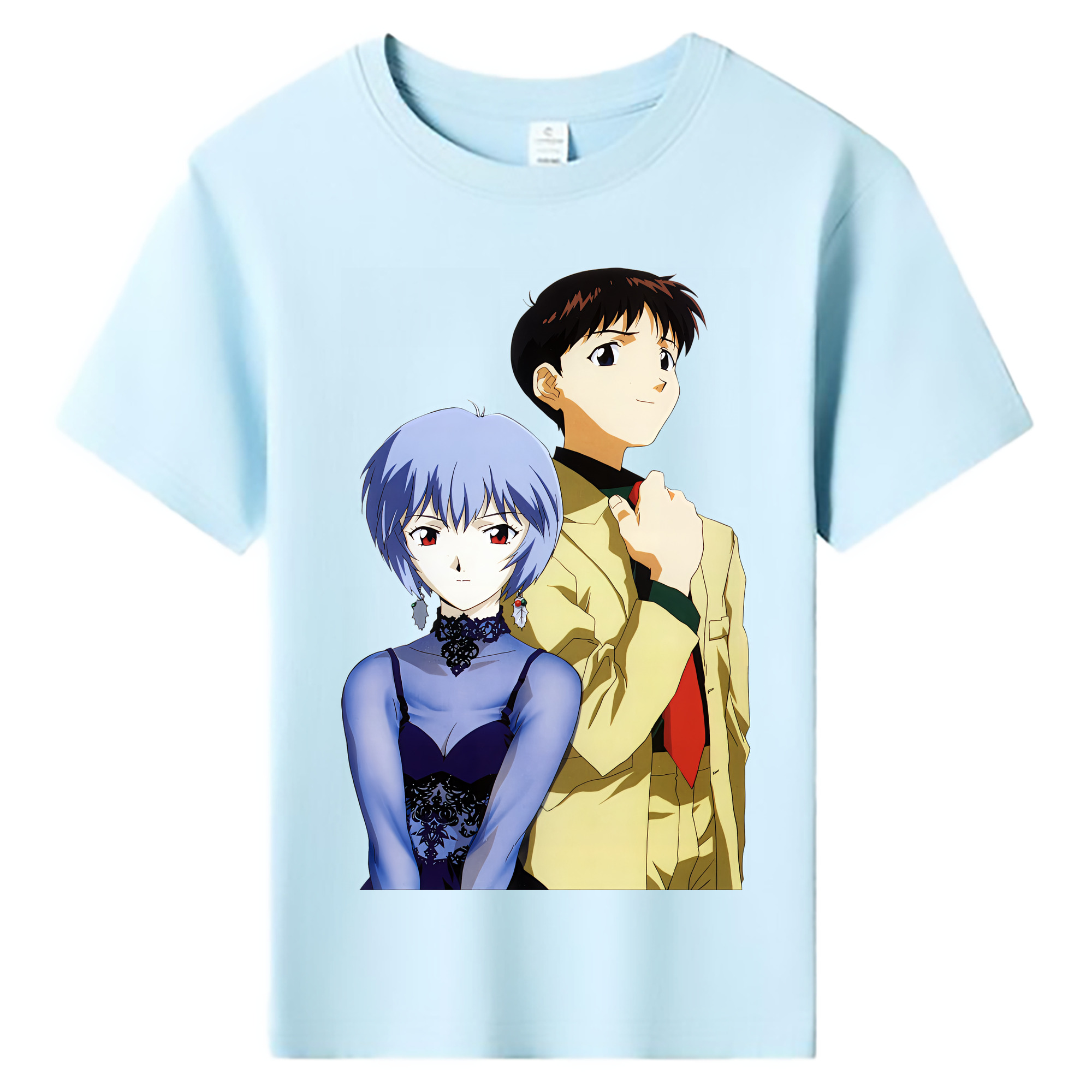 （画像用） EVA 新世紀エヴァンゲリオン 綿100％キッズTシャツ（フロントプリント）